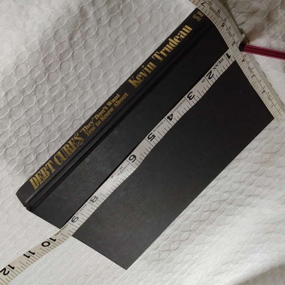 Debt Cures hard bound book (Trudeau) - Picture 5 of 5